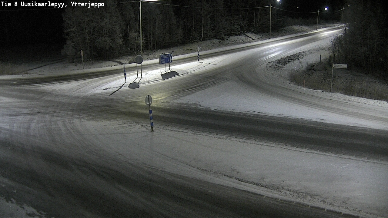 Kelikamerat Kuva Tie 8 Uusikaarlepyy, Ytterjeppo, Uusikaarlepyy, Pohjanmaa