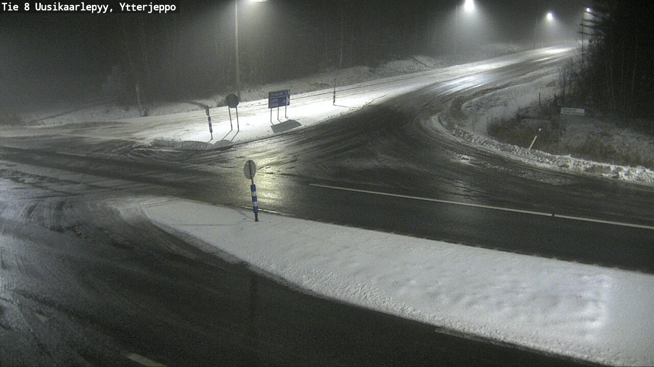 Kelikamerat Kuva Tie 8 Uusikaarlepyy, Ytterjeppo, Uusikaarlepyy, Pohjanmaa