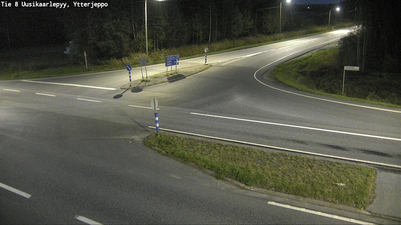 Kelikamerat Kuva Tie 8 Uusikaarlepyy, Ytterjeppo, Uusikaarlepyy, Pohjanmaa