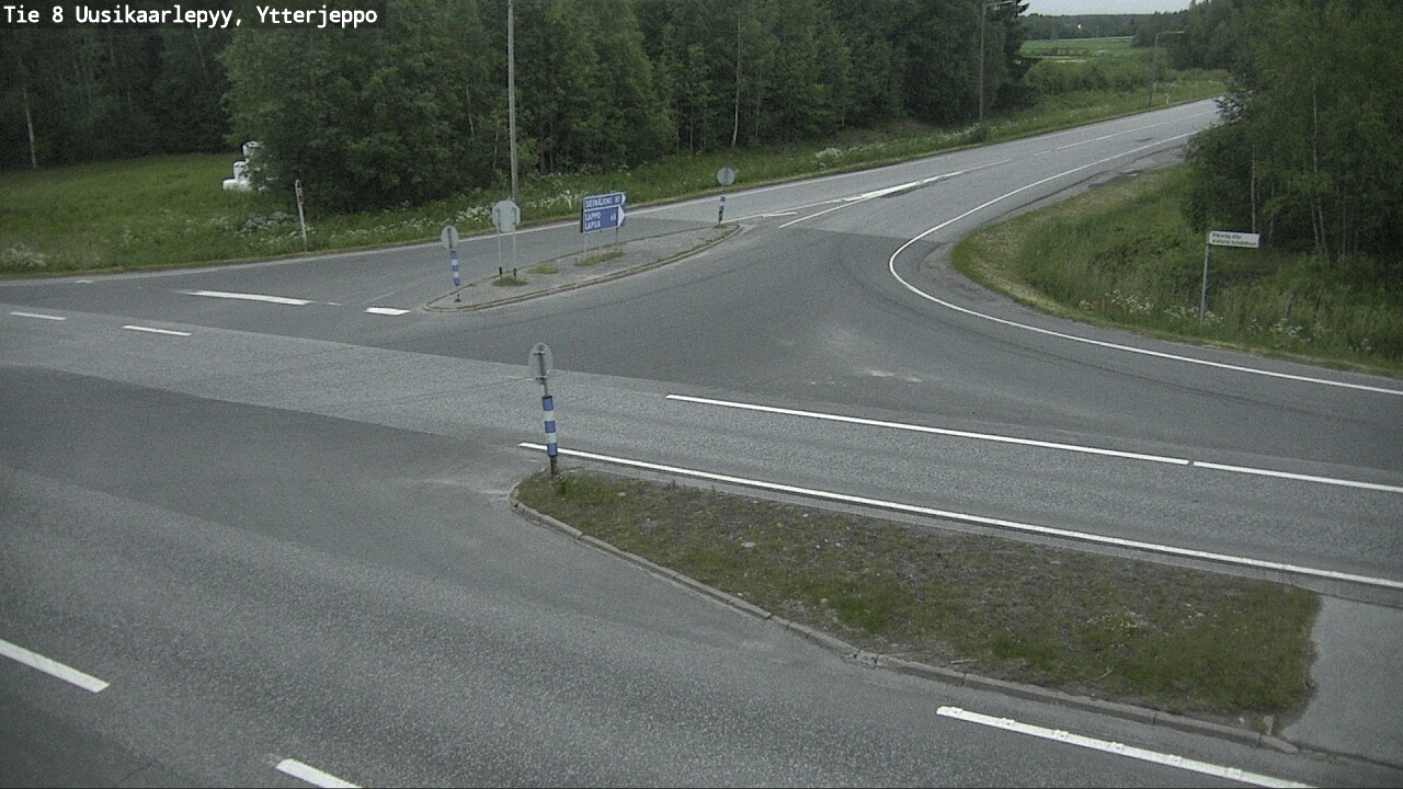 Kelikamerat Kuva Tie 8 Uusikaarlepyy, Ytterjeppo, Uusikaarlepyy, Pohjanmaa