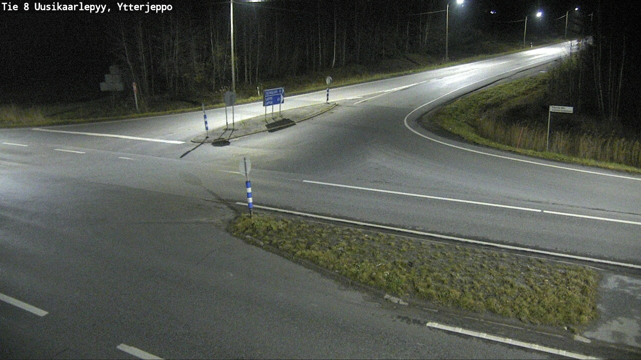 Kelikamerat Kuva Tie 8 Uusikaarlepyy, Ytterjeppo, Uusikaarlepyy, Pohjanmaa