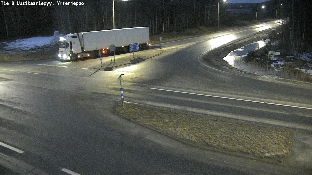 Kelikamerat Kuva Tie 8 Uusikaarlepyy, Ytterjeppo, Uusikaarlepyy, Pohjanmaa