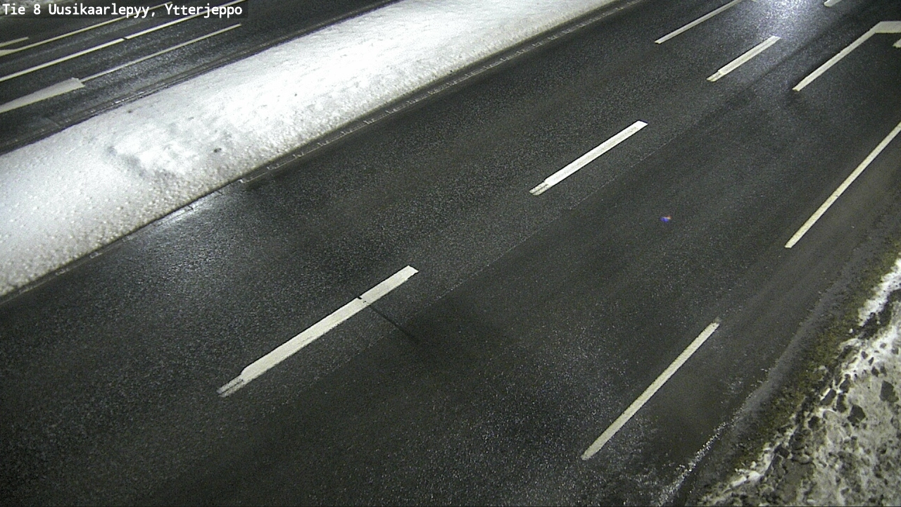 Weather Camera Image Road 8 Uusikaarlepyy, Ytterjeppo, Uusikaarlepyy, Pohjanmaa