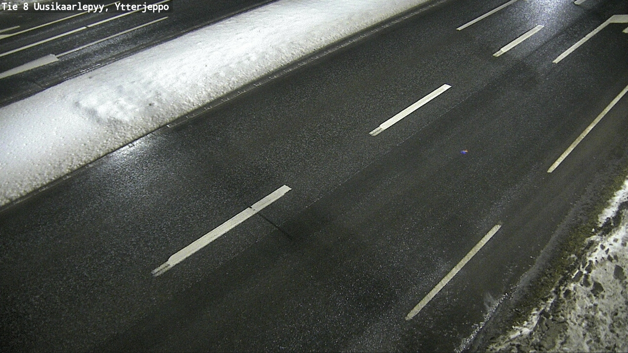 Weather Camera Image Road 8 Uusikaarlepyy, Ytterjeppo, Uusikaarlepyy, Pohjanmaa