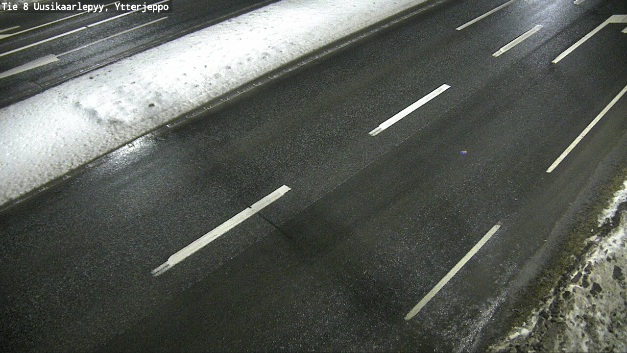Weather Camera Image Road 8 Uusikaarlepyy, Ytterjeppo, Uusikaarlepyy, Pohjanmaa