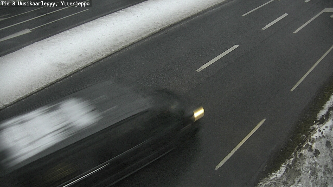 Weather Camera Image Road 8 Uusikaarlepyy, Ytterjeppo, Uusikaarlepyy, Pohjanmaa