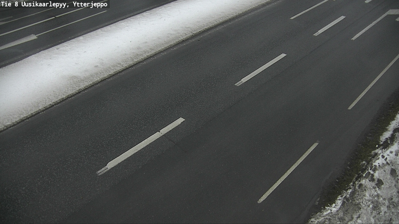 Weather Camera Image Road 8 Uusikaarlepyy, Ytterjeppo, Uusikaarlepyy, Pohjanmaa