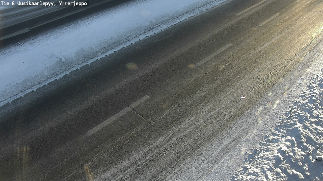 Weather Camera Image Road 8 Uusikaarlepyy, Ytterjeppo, Uusikaarlepyy, Pohjanmaa
