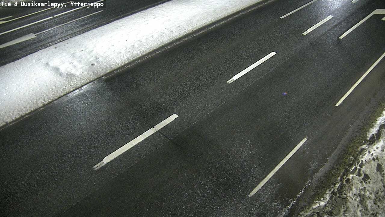 Weather Camera Image Road 8 Uusikaarlepyy, Ytterjeppo, Uusikaarlepyy, Pohjanmaa