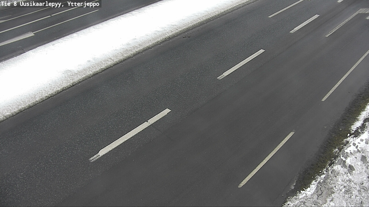 Weather Camera Image Road 8 Uusikaarlepyy, Ytterjeppo, Uusikaarlepyy, Pohjanmaa