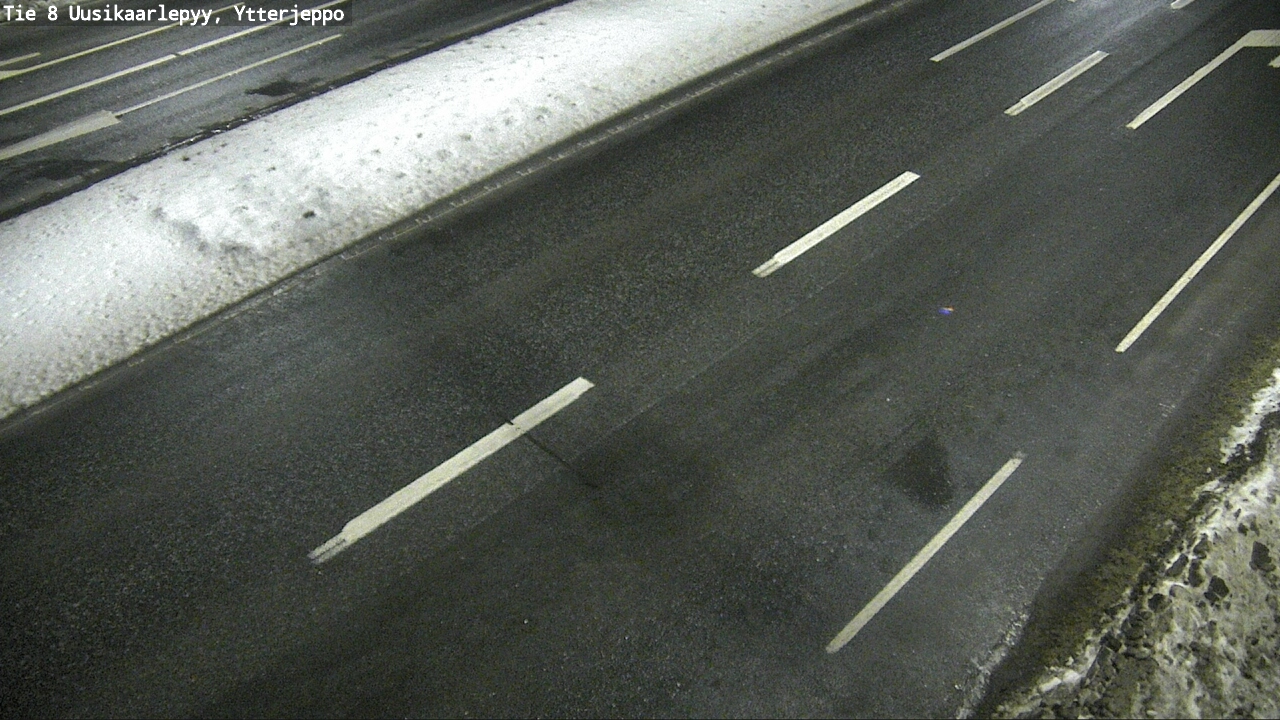 Weather Camera Image Road 8 Uusikaarlepyy, Ytterjeppo, Uusikaarlepyy, Pohjanmaa