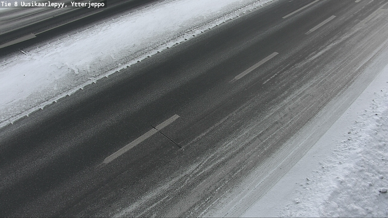 Weather Camera Image Road 8 Uusikaarlepyy, Ytterjeppo, Uusikaarlepyy, Pohjanmaa