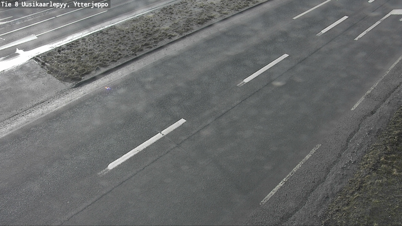 Weather Camera Image Road 8 Uusikaarlepyy, Ytterjeppo, Uusikaarlepyy, Pohjanmaa