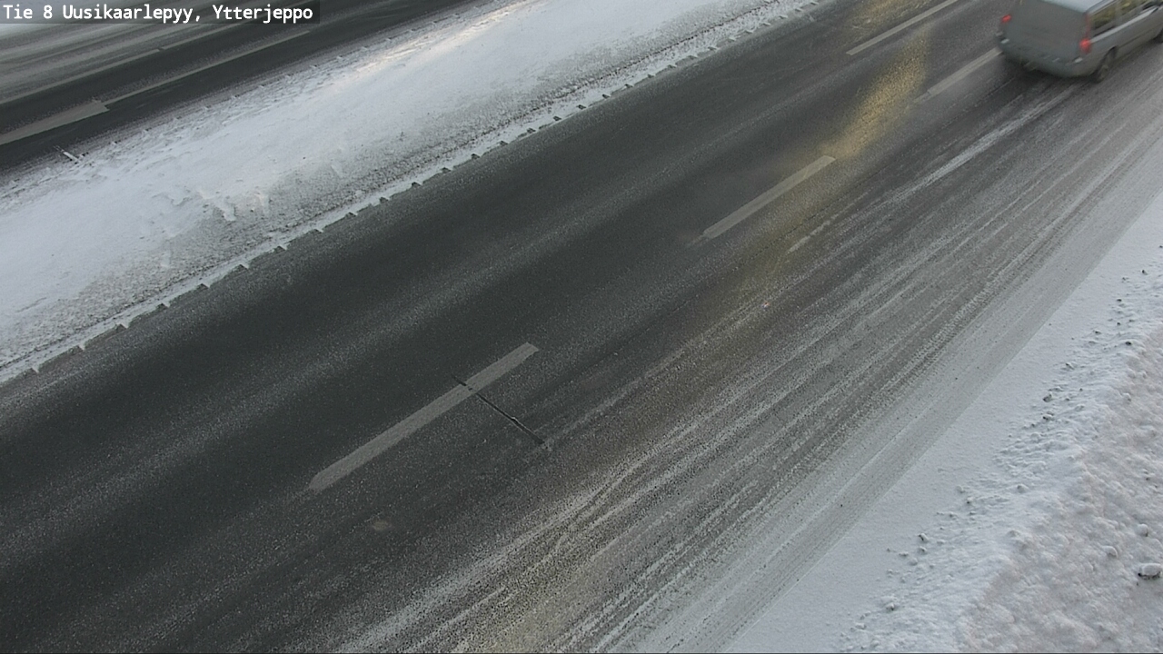 Weather Camera Image Road 8 Uusikaarlepyy, Ytterjeppo, Uusikaarlepyy, Pohjanmaa
