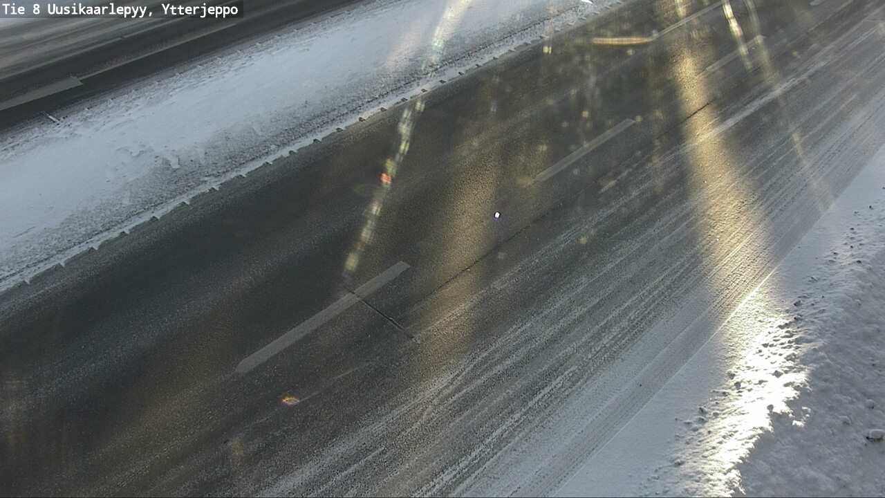 Weather Camera Image Road 8 Uusikaarlepyy, Ytterjeppo, Uusikaarlepyy, Pohjanmaa