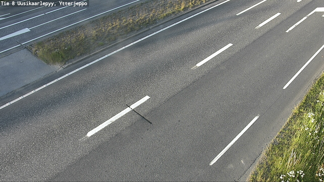 Weather Camera Image Road 8 Uusikaarlepyy, Ytterjeppo, Uusikaarlepyy, Pohjanmaa