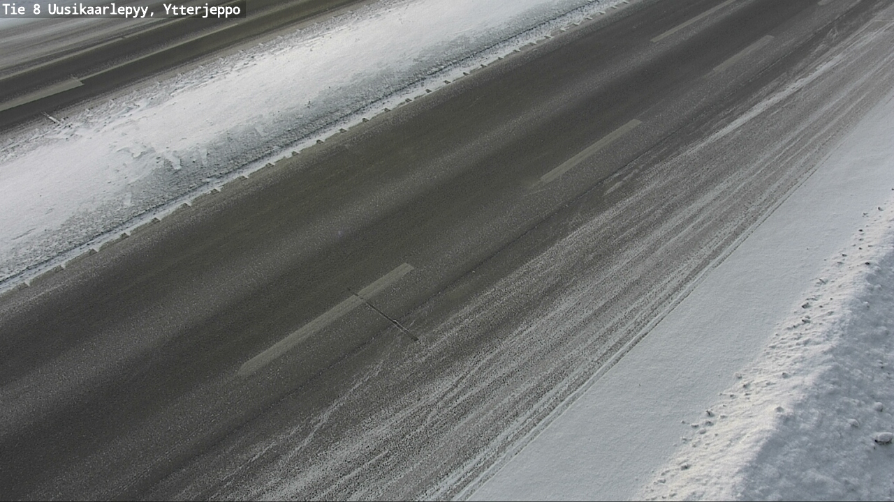 Weather Camera Image Väg 8 Nykarleby, Ytterjeppo, Uusikaarlepyy, Pohjanmaa
