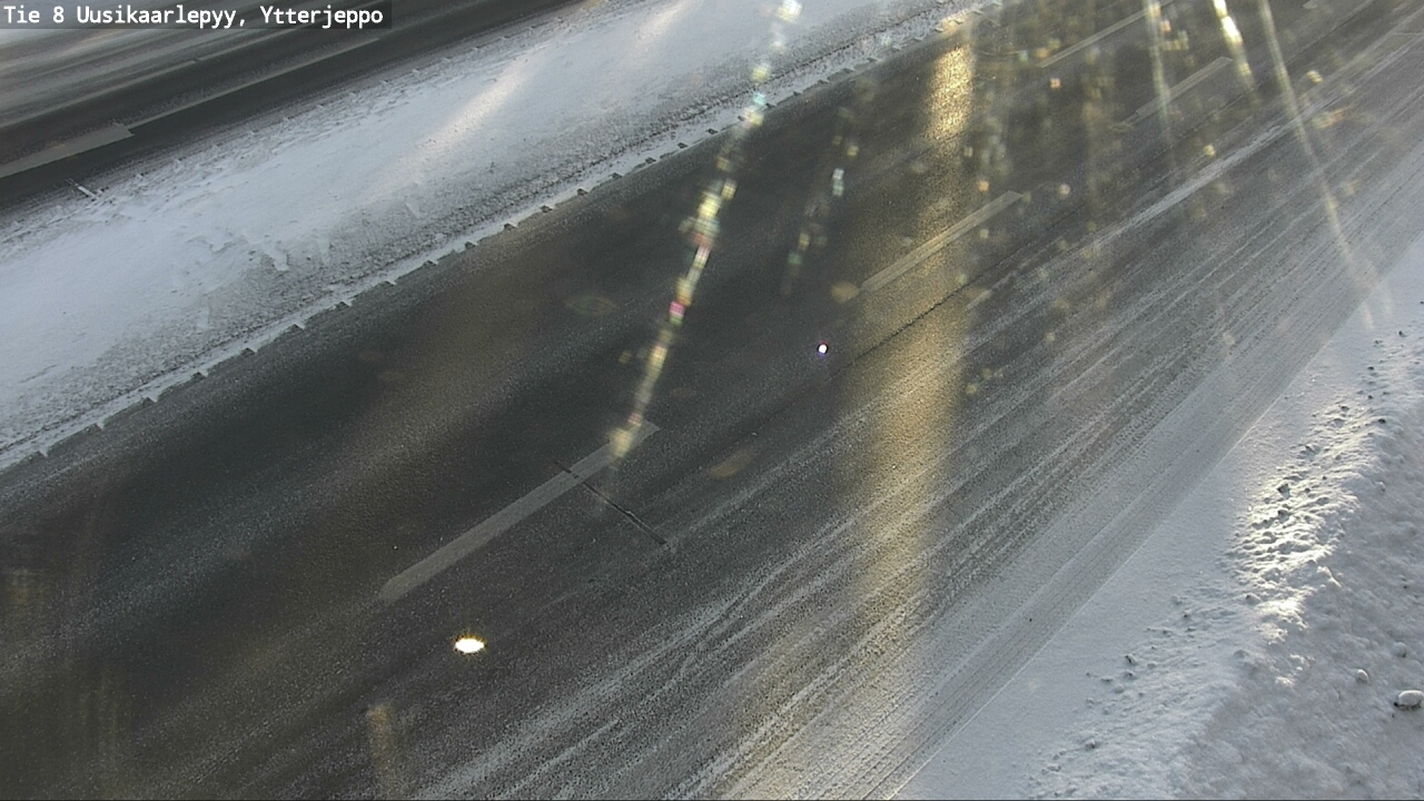 Weather Camera Image Road 8 Uusikaarlepyy, Ytterjeppo, Uusikaarlepyy, Pohjanmaa