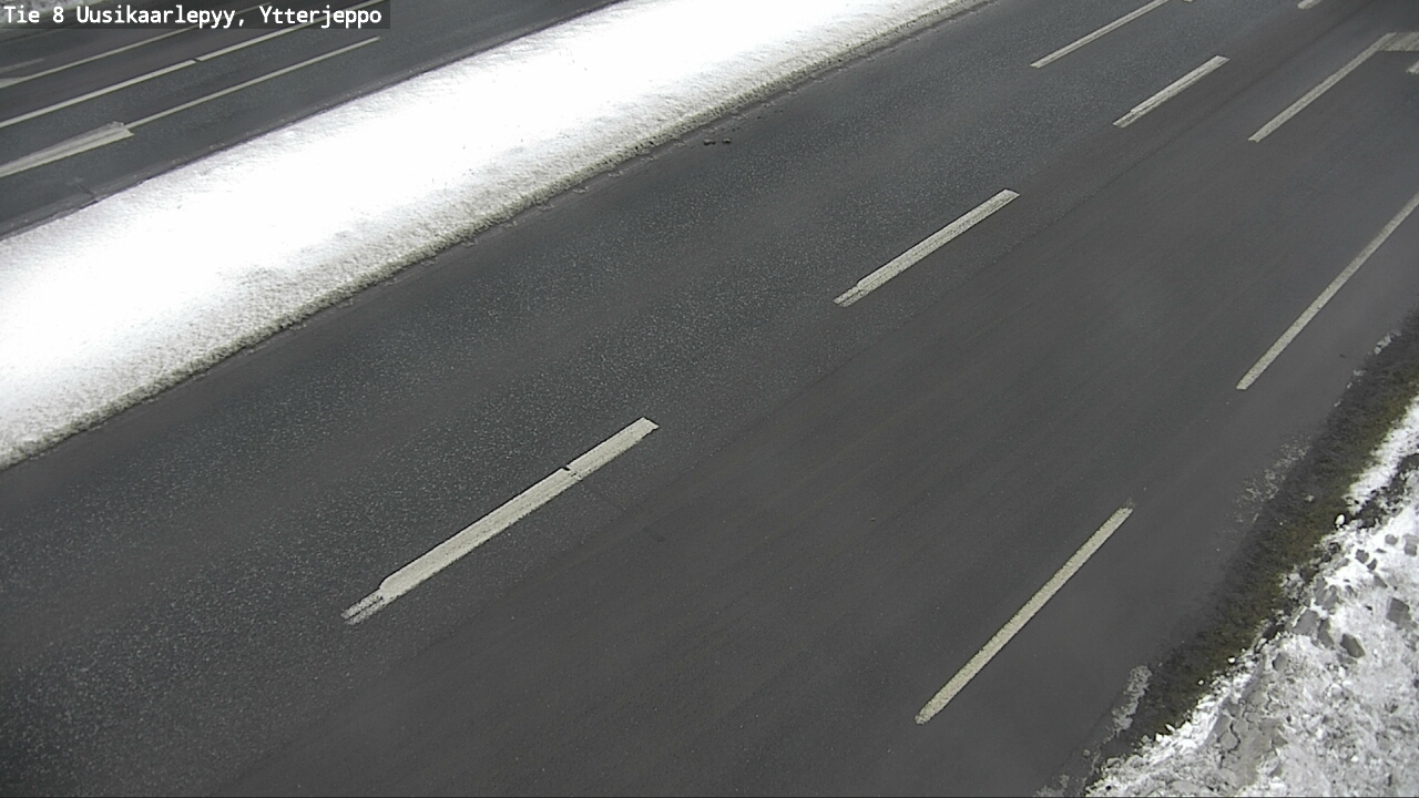 Weather Camera Image Road 8 Uusikaarlepyy, Ytterjeppo, Uusikaarlepyy, Pohjanmaa