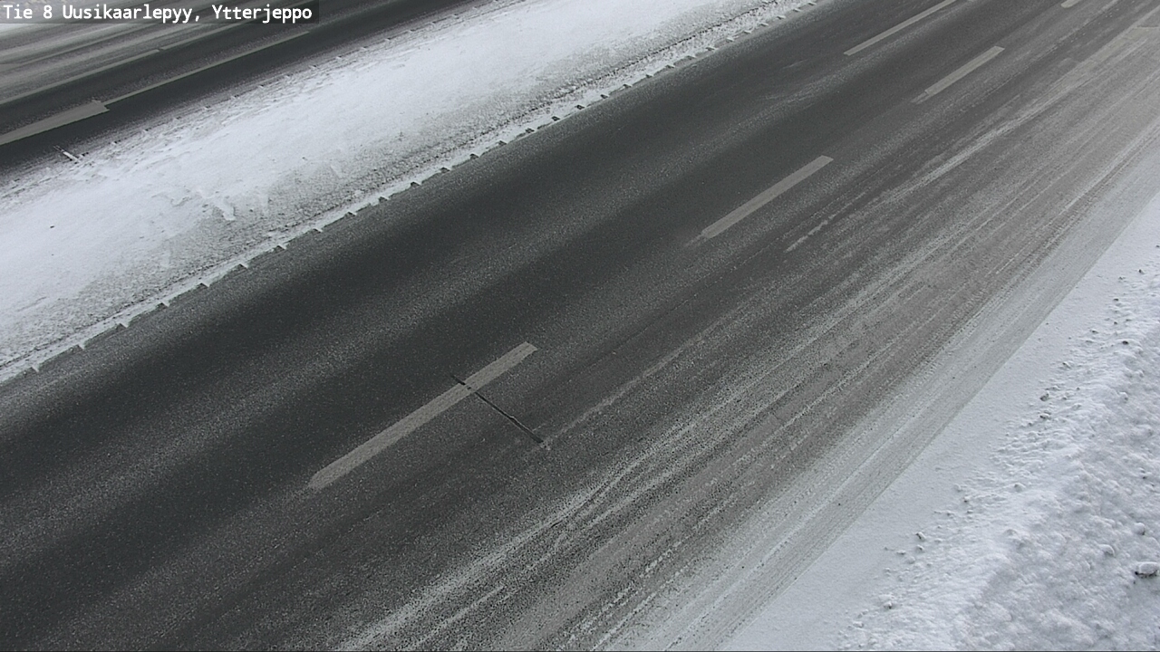 Weather Camera Image Road 8 Uusikaarlepyy, Ytterjeppo, Uusikaarlepyy, Pohjanmaa