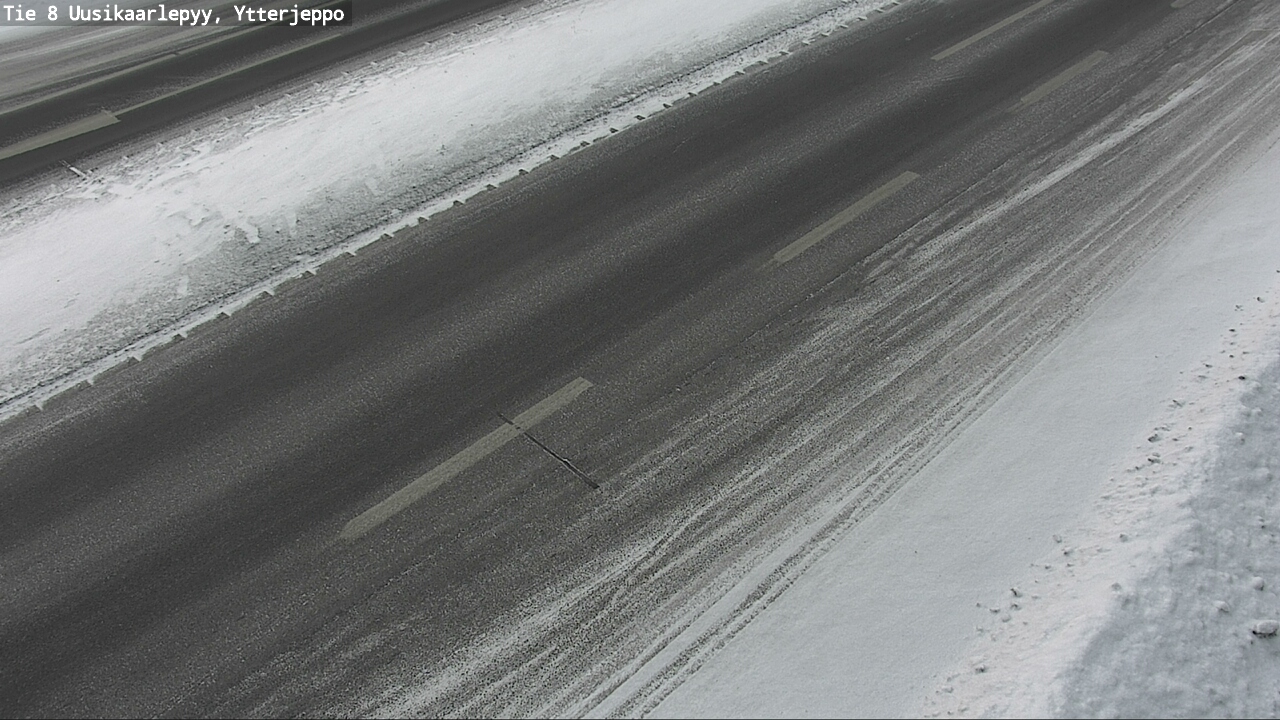 Weather Camera Image Väg 8 Nykarleby, Ytterjeppo, Uusikaarlepyy, Pohjanmaa