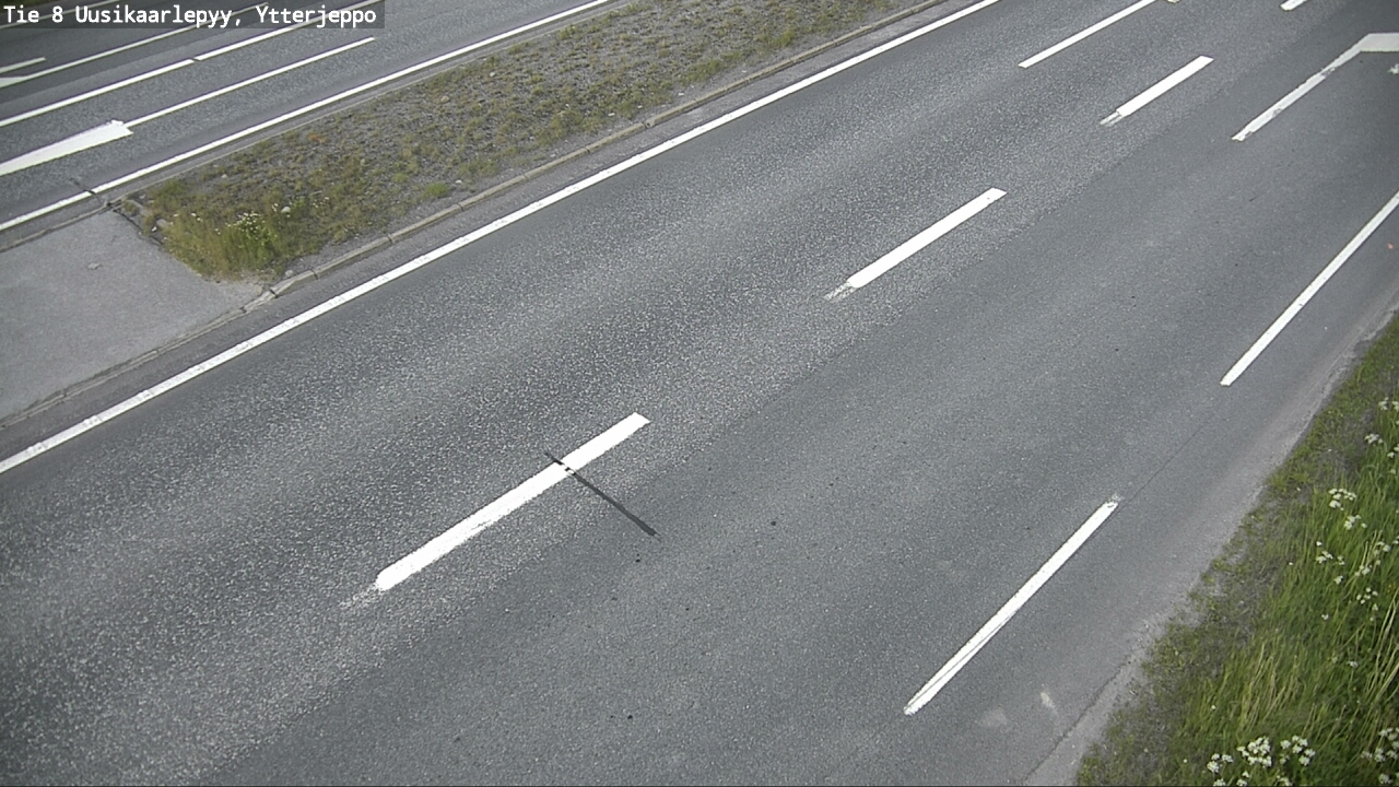 Weather Camera Image Road 8 Uusikaarlepyy, Ytterjeppo, Uusikaarlepyy, Pohjanmaa