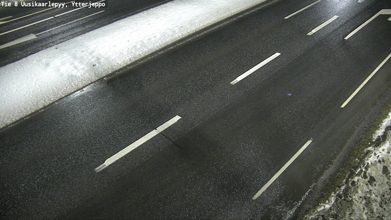 Weather Camera Image Road 8 Uusikaarlepyy, Ytterjeppo, Uusikaarlepyy, Pohjanmaa