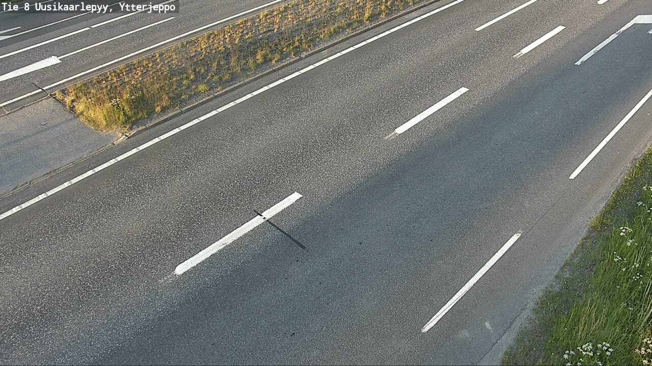 Weather Camera Image Road 8 Uusikaarlepyy, Ytterjeppo, Uusikaarlepyy, Pohjanmaa