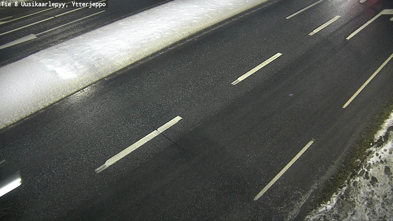 Weather Camera Image Road 8 Uusikaarlepyy, Ytterjeppo, Uusikaarlepyy, Pohjanmaa
