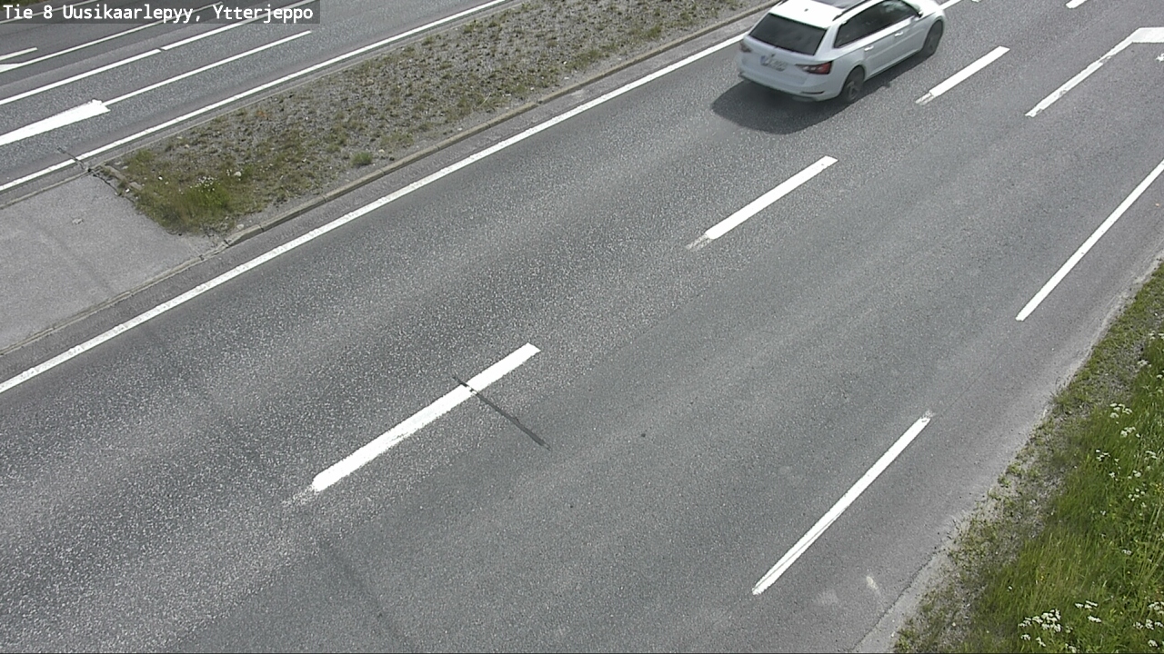 Weather Camera Image Road 8 Uusikaarlepyy, Ytterjeppo, Uusikaarlepyy, Pohjanmaa