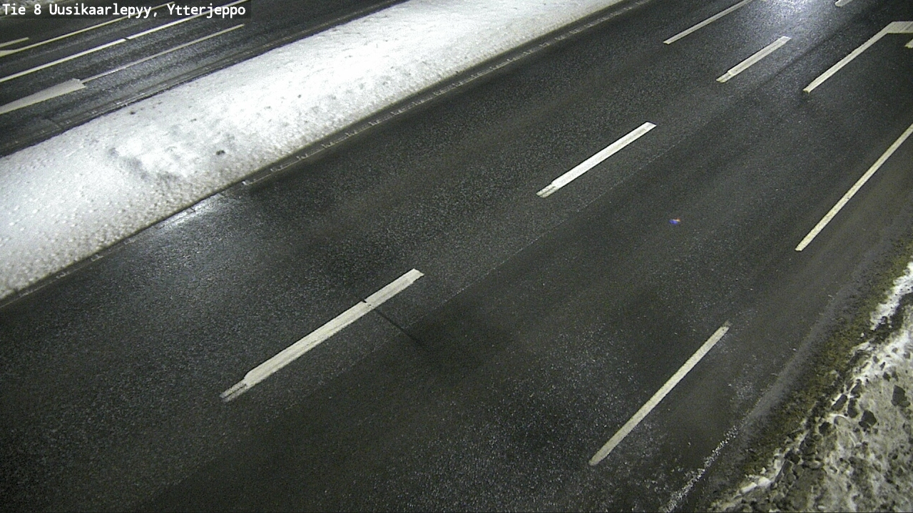 Weather Camera Image Road 8 Uusikaarlepyy, Ytterjeppo, Uusikaarlepyy, Pohjanmaa