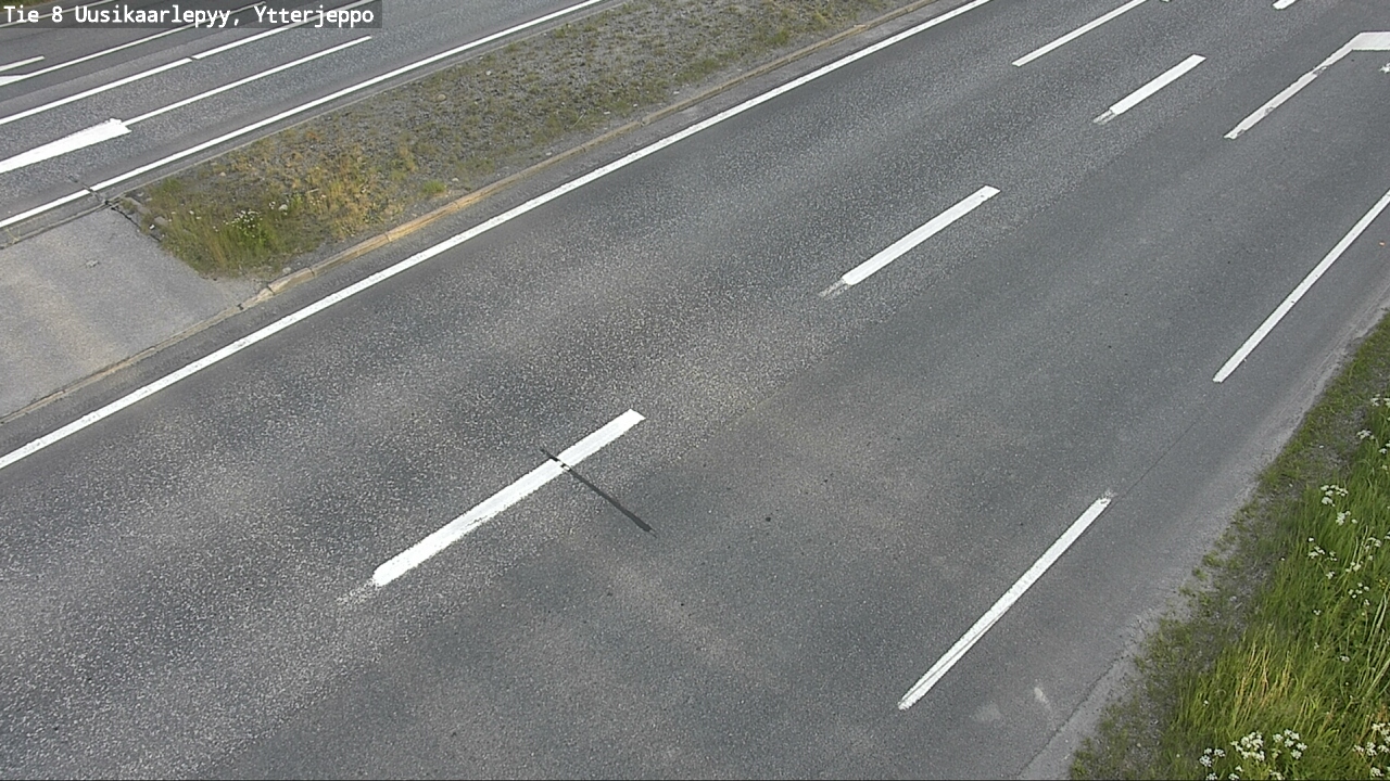 Weather Camera Image Road 8 Uusikaarlepyy, Ytterjeppo, Uusikaarlepyy, Pohjanmaa