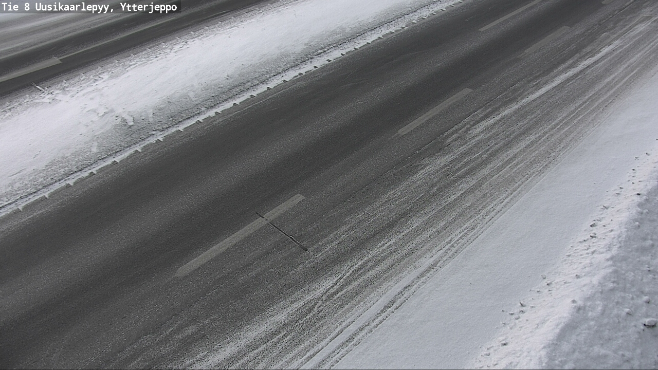 Weather Camera Image Road 8 Uusikaarlepyy, Ytterjeppo, Uusikaarlepyy, Pohjanmaa