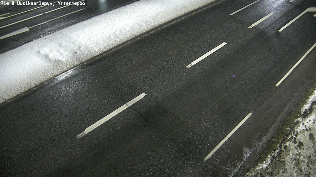 Weather Camera Image Road 8 Uusikaarlepyy, Ytterjeppo, Uusikaarlepyy, Pohjanmaa