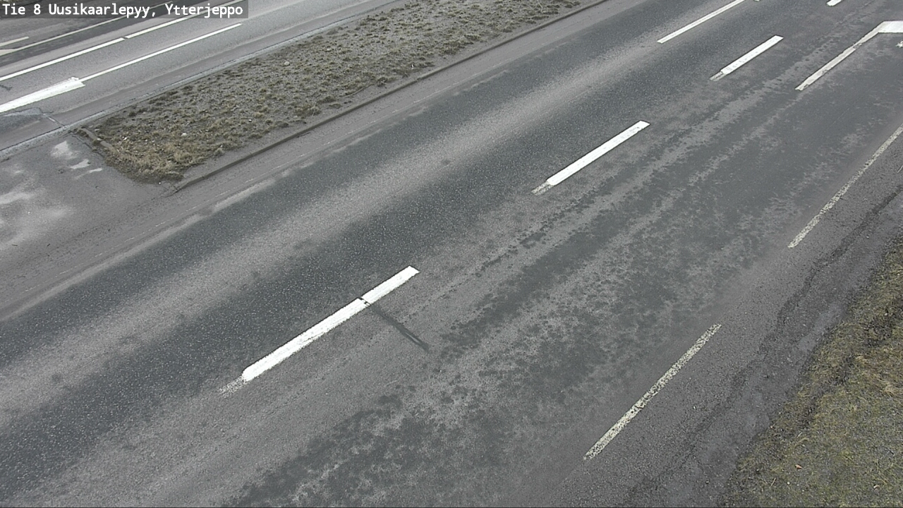 Weather Camera Image Road 8 Uusikaarlepyy, Ytterjeppo, Uusikaarlepyy, Pohjanmaa