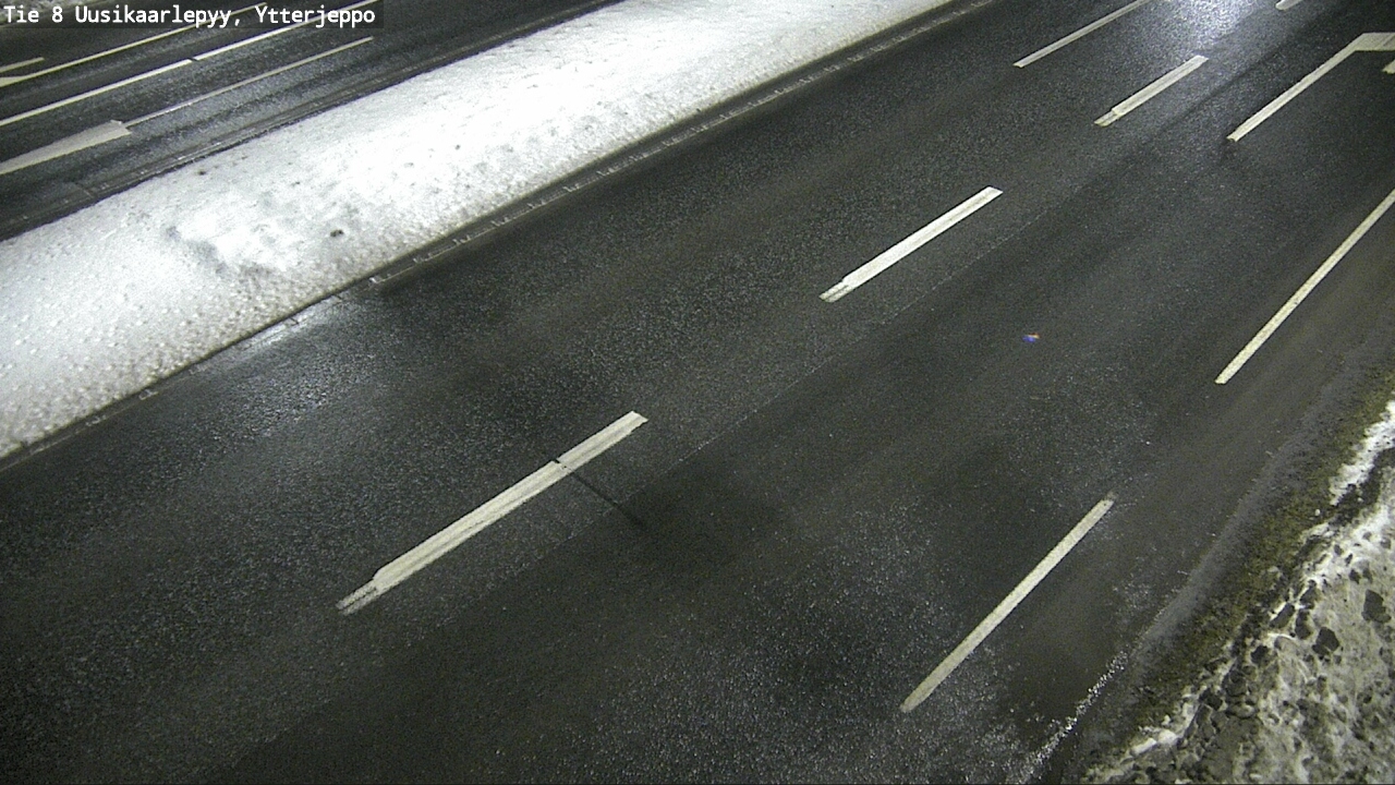 Weather Camera Image Road 8 Uusikaarlepyy, Ytterjeppo, Uusikaarlepyy, Pohjanmaa