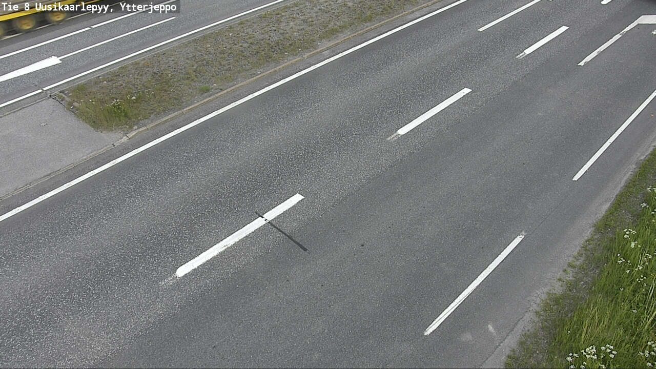 Weather Camera Image Road 8 Uusikaarlepyy, Ytterjeppo, Uusikaarlepyy, Pohjanmaa