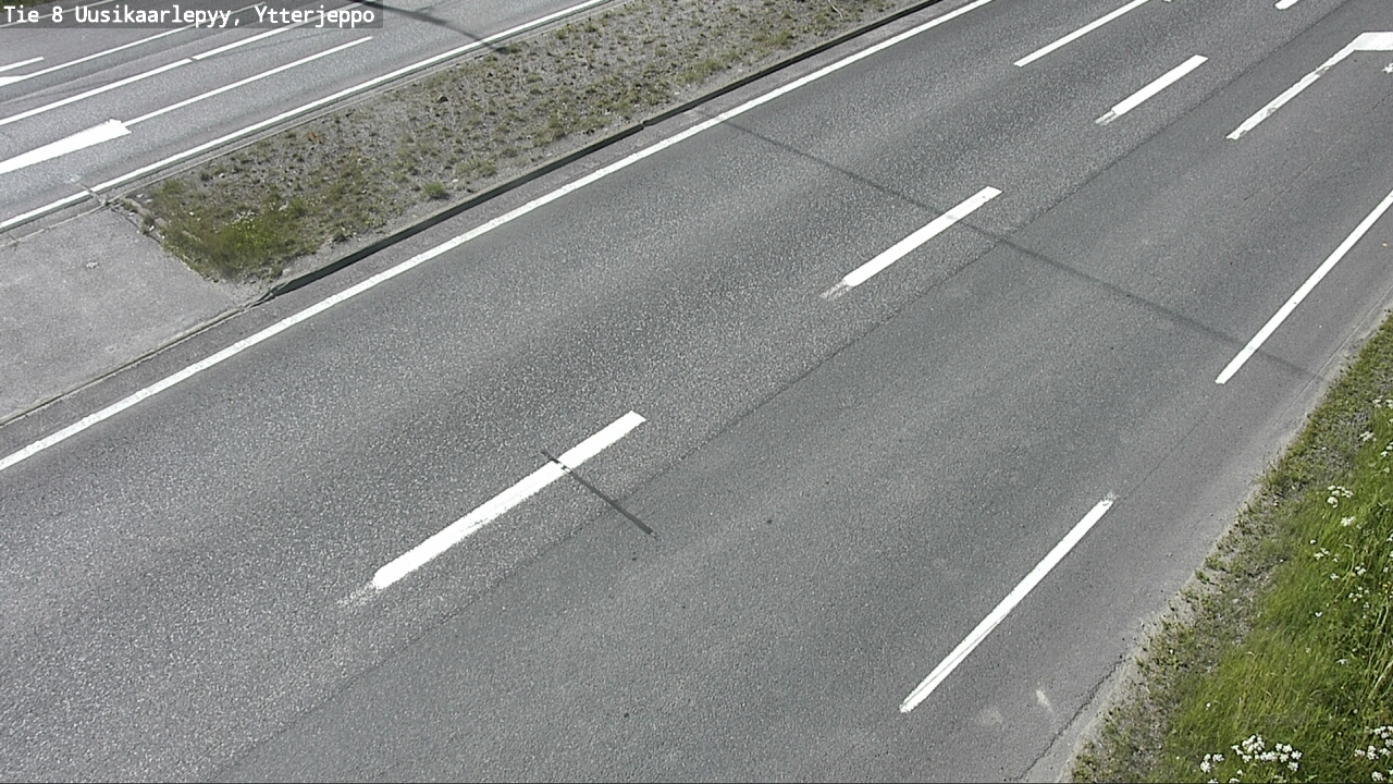 Weather Camera Image Road 8 Uusikaarlepyy, Ytterjeppo, Uusikaarlepyy, Pohjanmaa