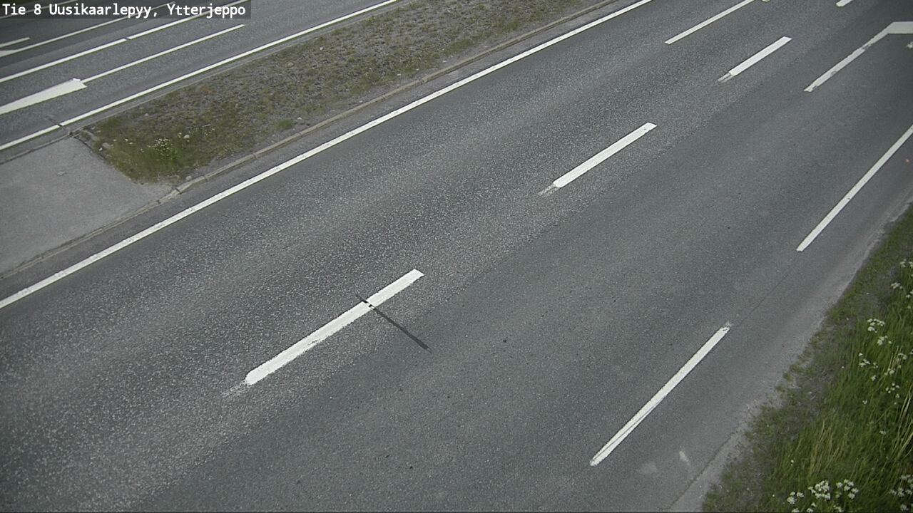 Weather Camera Image Road 8 Uusikaarlepyy, Ytterjeppo, Uusikaarlepyy, Pohjanmaa