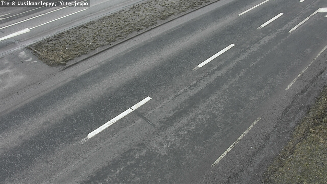 Weather Camera Image Road 8 Uusikaarlepyy, Ytterjeppo, Uusikaarlepyy, Pohjanmaa