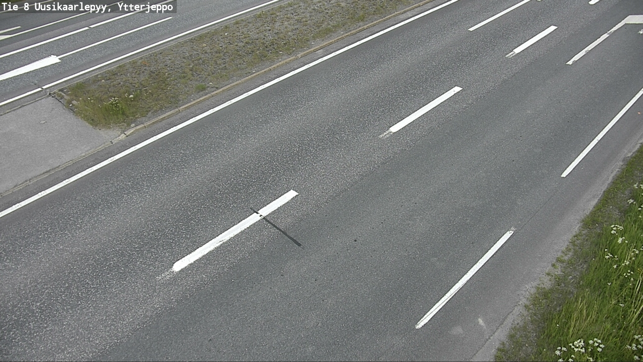 Weather Camera Image Road 8 Uusikaarlepyy, Ytterjeppo, Uusikaarlepyy, Pohjanmaa