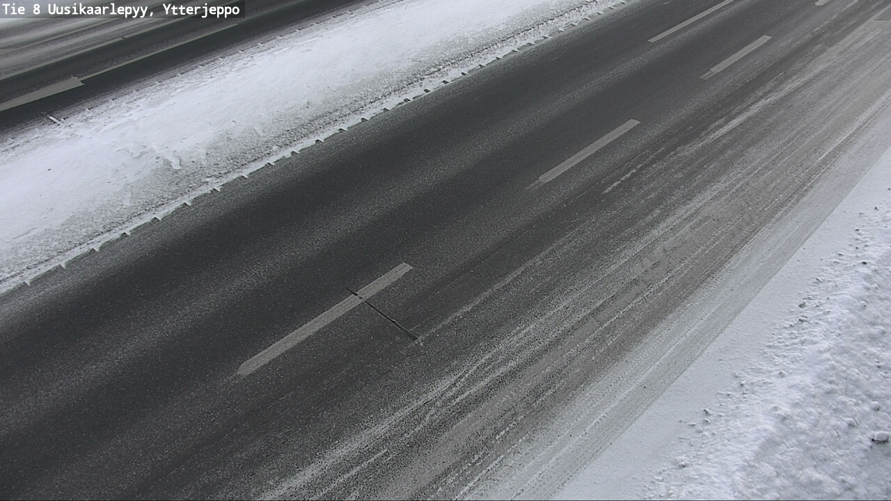 Weather Camera Image Road 8 Uusikaarlepyy, Ytterjeppo, Uusikaarlepyy, Pohjanmaa