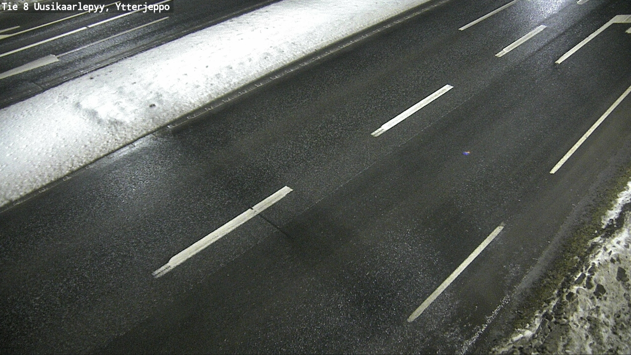Weather Camera Image Road 8 Uusikaarlepyy, Ytterjeppo, Uusikaarlepyy, Pohjanmaa