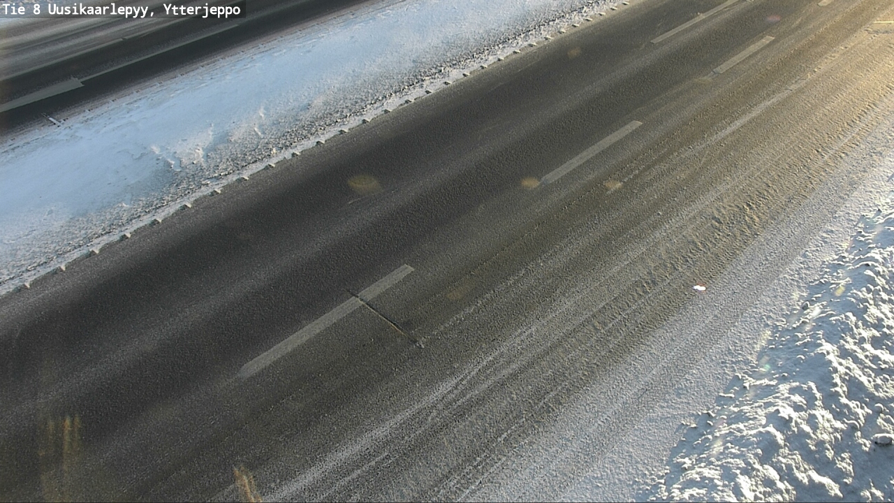 Weather Camera Image Road 8 Uusikaarlepyy, Ytterjeppo, Uusikaarlepyy, Pohjanmaa
