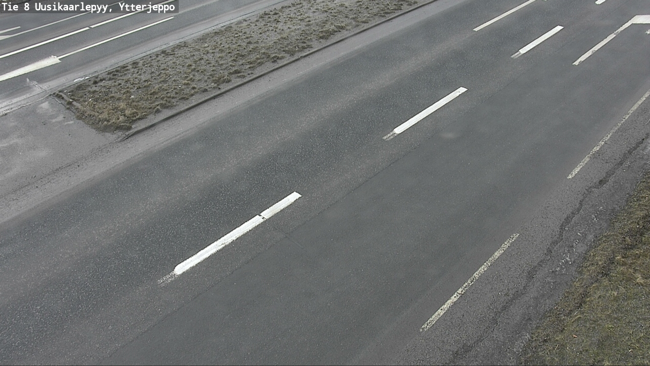 Weather Camera Image Road 8 Uusikaarlepyy, Ytterjeppo, Uusikaarlepyy, Pohjanmaa