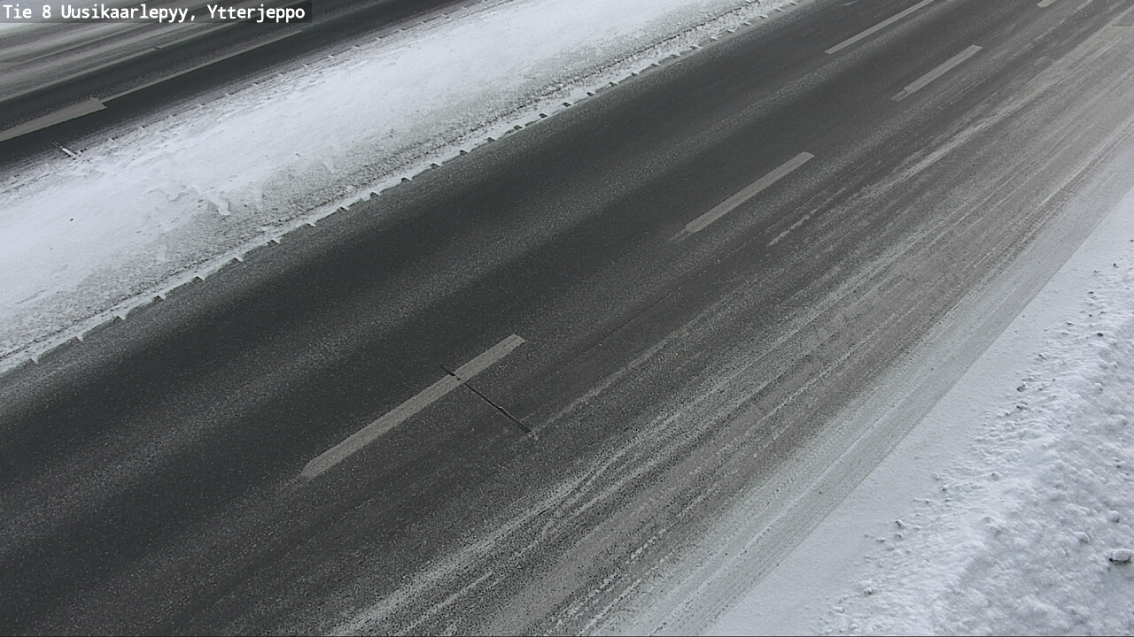 Weather Camera Image Road 8 Uusikaarlepyy, Ytterjeppo, Uusikaarlepyy, Pohjanmaa