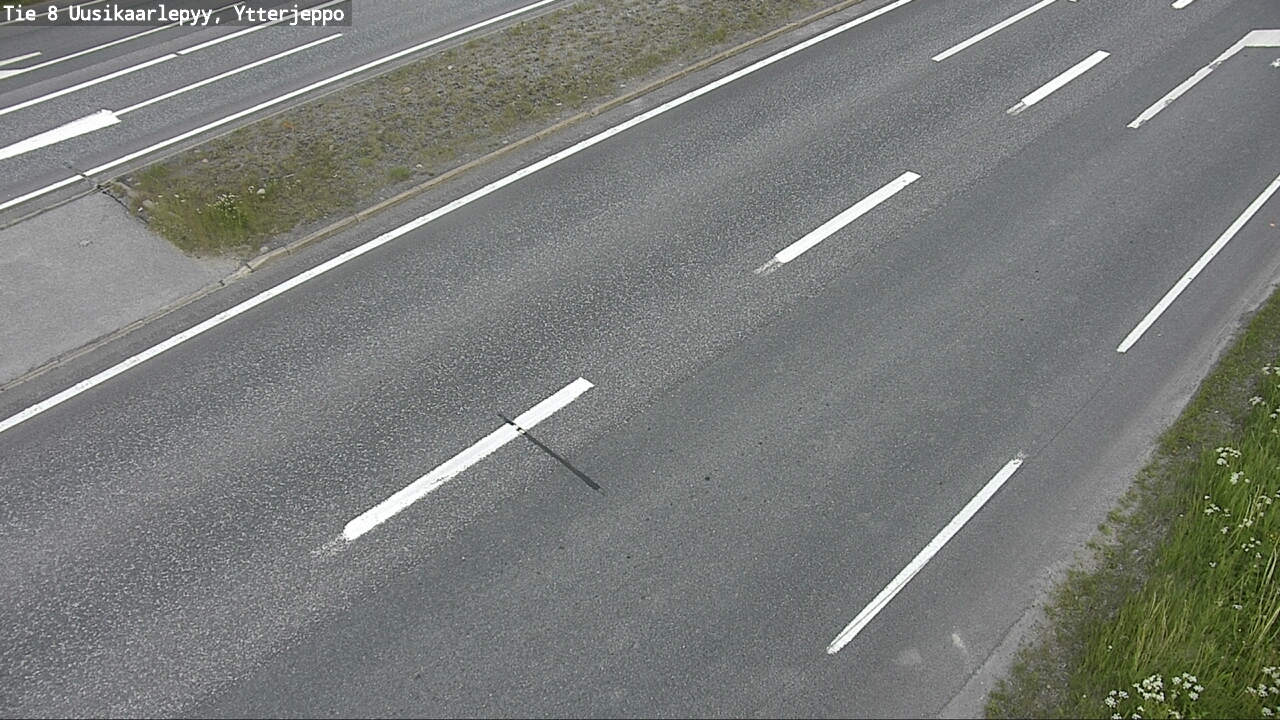 Weather Camera Image Road 8 Uusikaarlepyy, Ytterjeppo, Uusikaarlepyy, Pohjanmaa