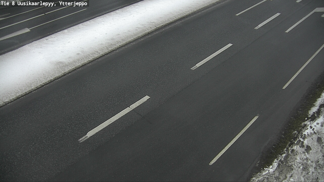 Weather Camera Image Road 8 Uusikaarlepyy, Ytterjeppo, Uusikaarlepyy, Pohjanmaa