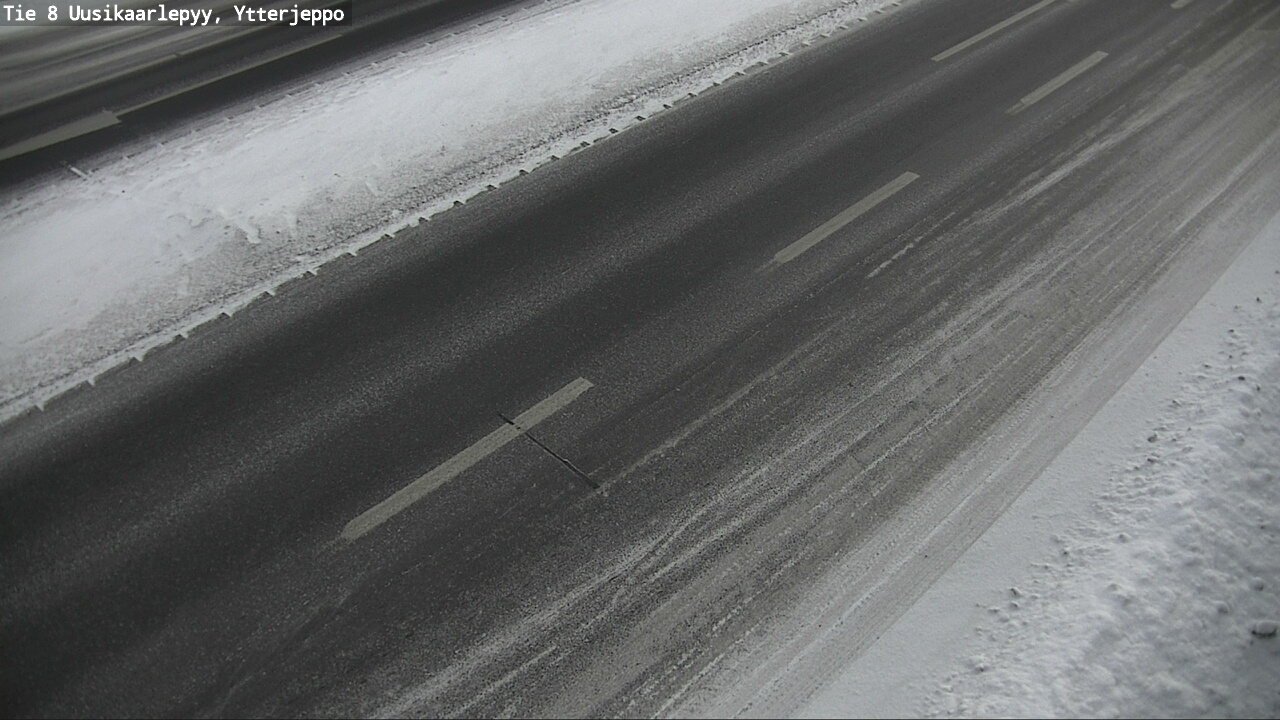Weather Camera Image Road 8 Uusikaarlepyy, Ytterjeppo, Uusikaarlepyy, Pohjanmaa
