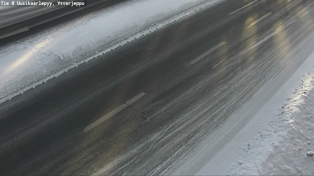 Weather Camera Image Road 8 Uusikaarlepyy, Ytterjeppo, Uusikaarlepyy, Pohjanmaa